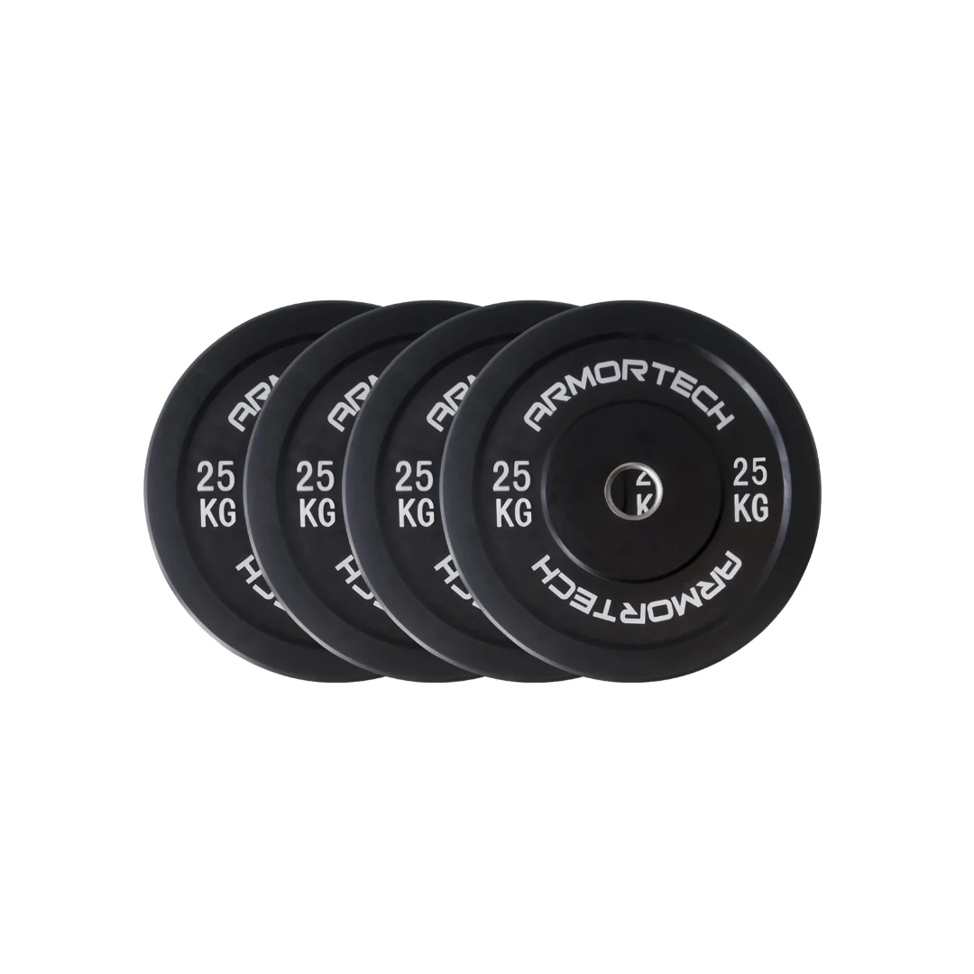 100kg Black Bumper Package