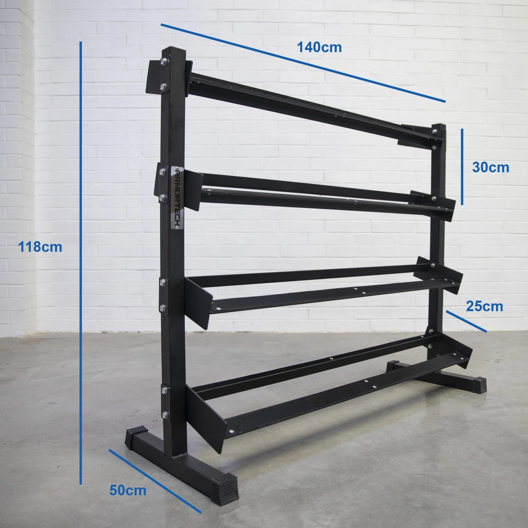 Armortech 4 Tier Dumbbell Storage Rack - Image 6