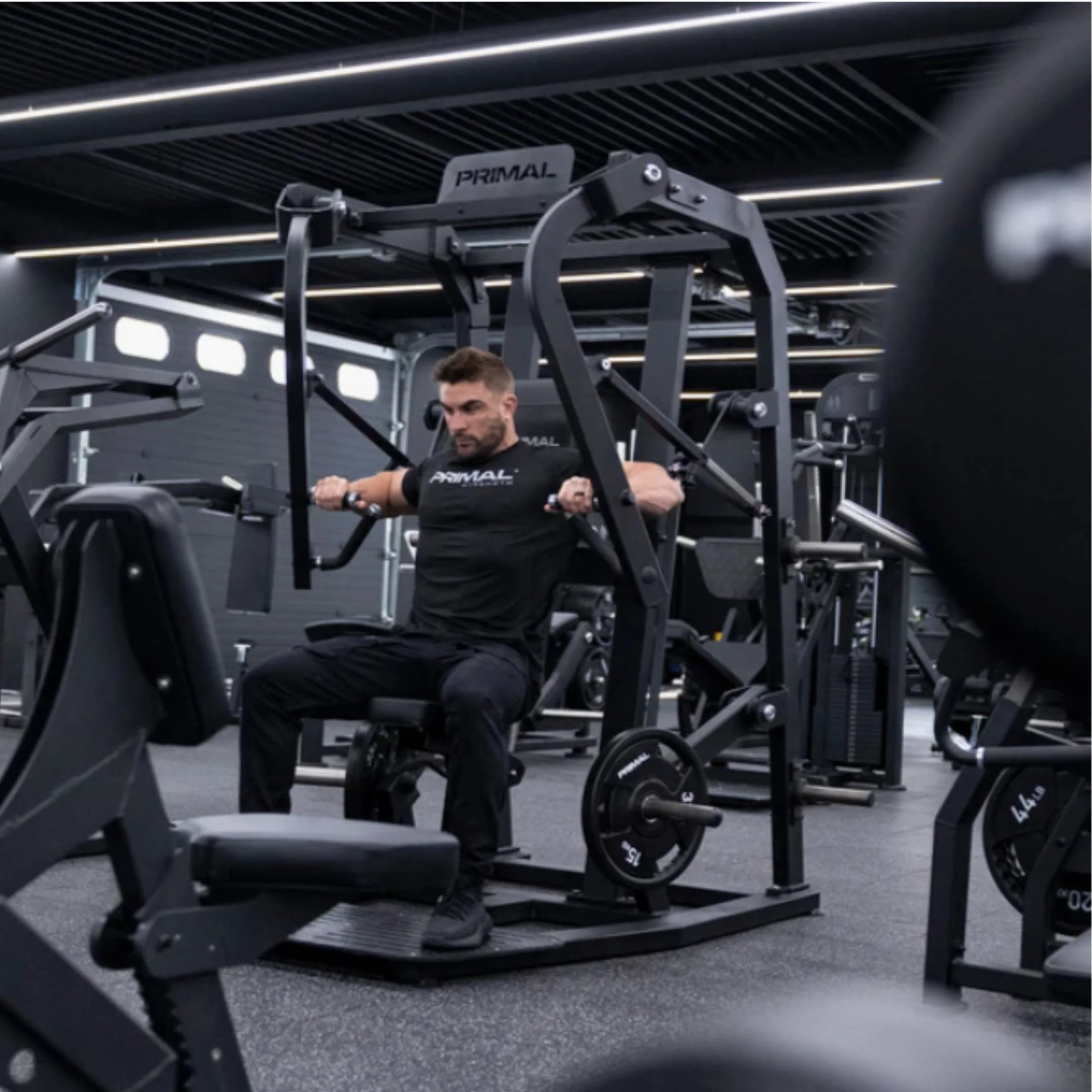 Primal Performance Series Plate Loaded Adjustable Chest Press - Image 4