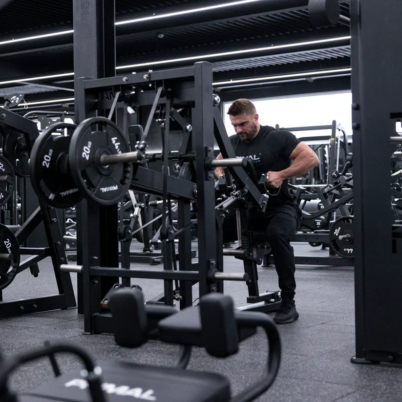 Primal Performance Series Plate Loaded Swivel Handle Low Row - Image 5